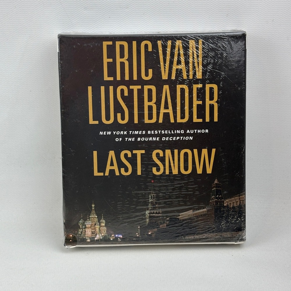 Last Snow CD Audiobook Eric Van Lustbader 10 Disc Set Unabridged Fiction 2010